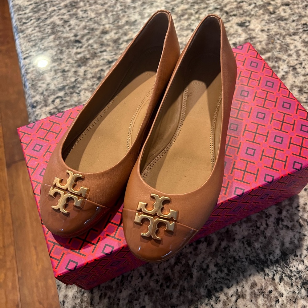 Tory Burch Ballet Slipper/flats never worn. Wrong size and forgot to return.